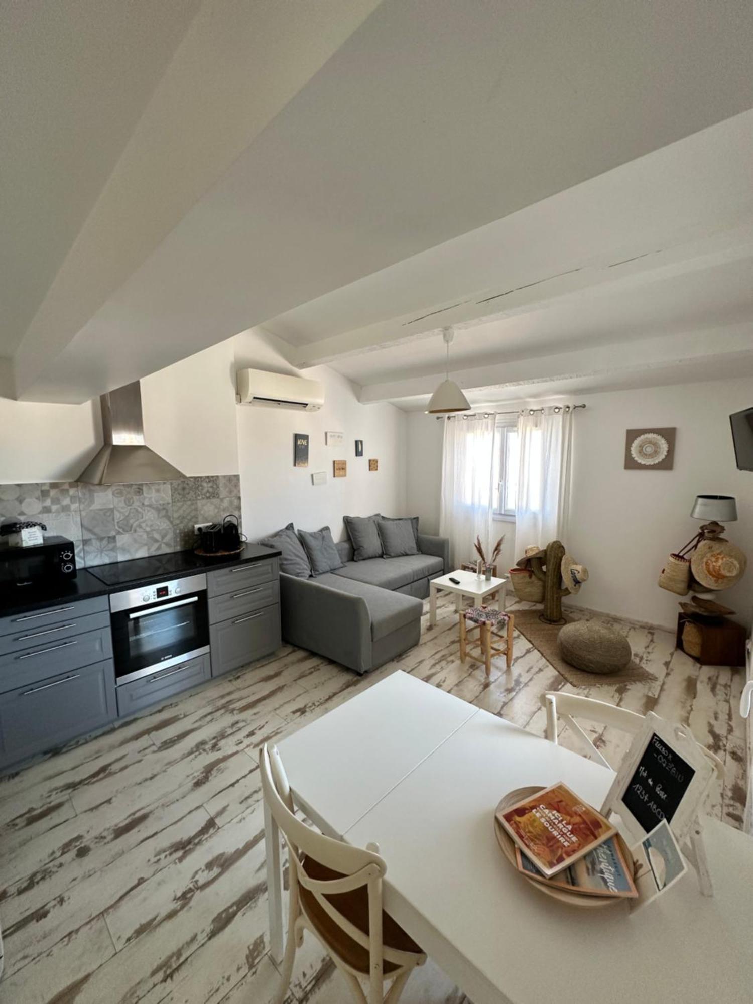 Appartement Cosy Le Boheme, A 300M Des Plages Locamargue 圣马迪拉莫 外观 照片