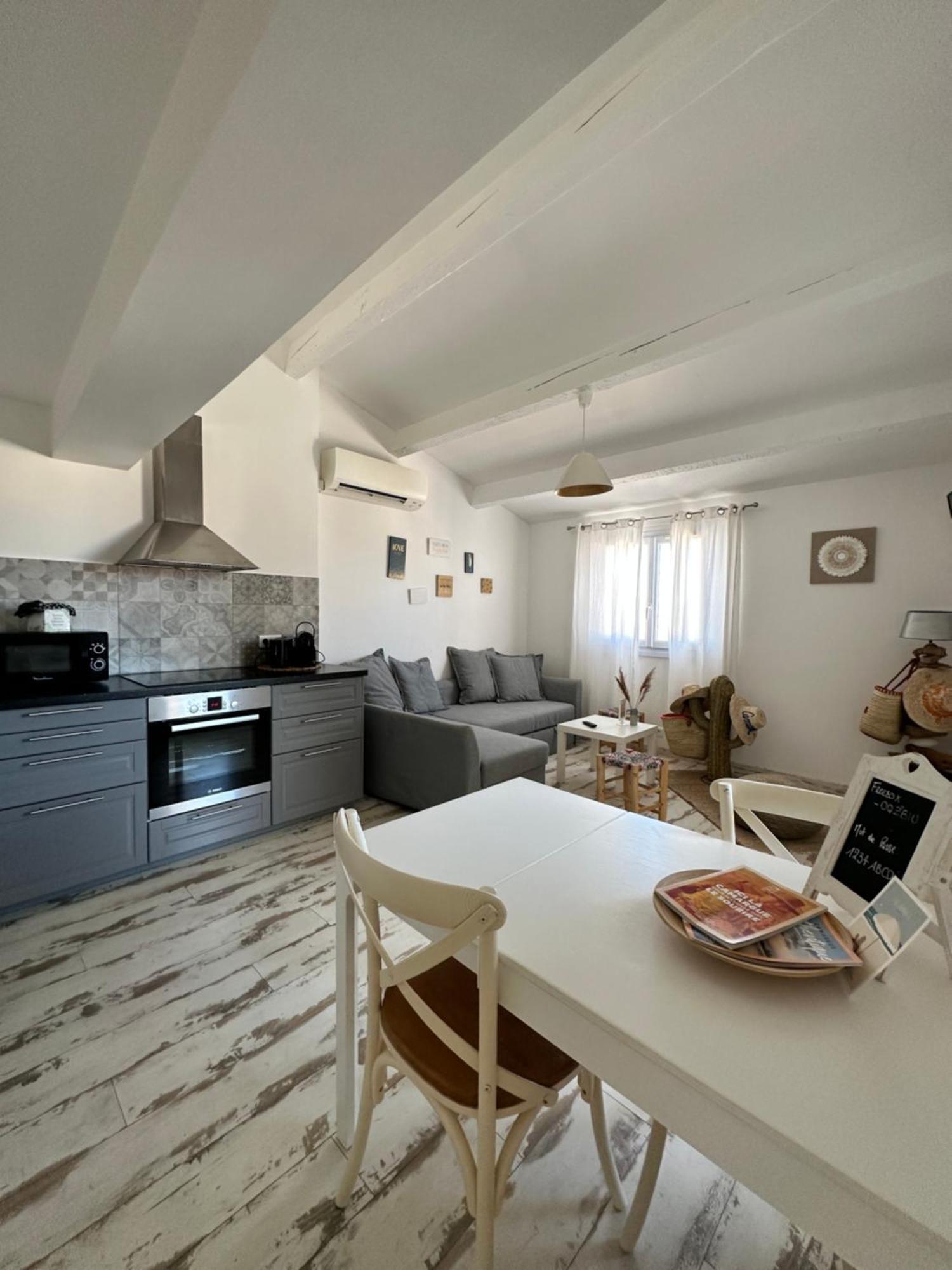 Appartement Cosy Le Boheme, A 300M Des Plages Locamargue 圣马迪拉莫 外观 照片